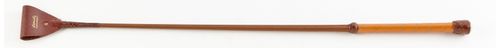 County Julee Leather Handle Jump Bat - Brown