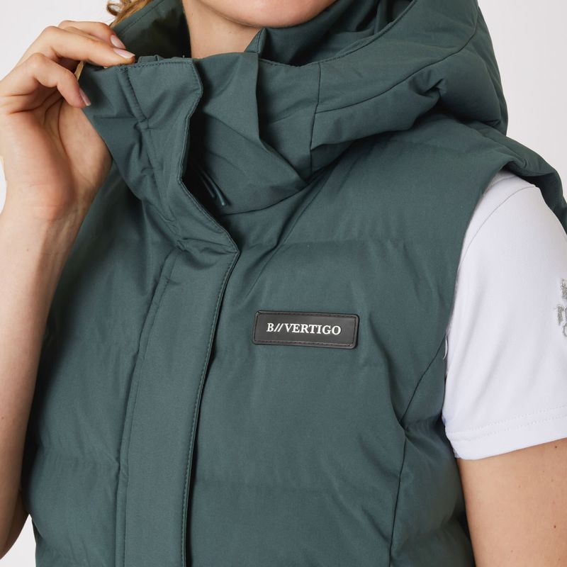 B Vertigo Women's Celeste Waterproof Vest - Jungle Green - B Vertigo ...