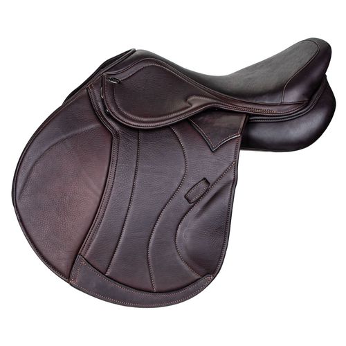 M. Toulouse Prague Platinum Close Contact Saddle - Chocolate