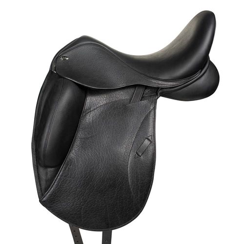 M. Toulouse Serafina Monoflap Dressage Saddle w/Genesis - Black