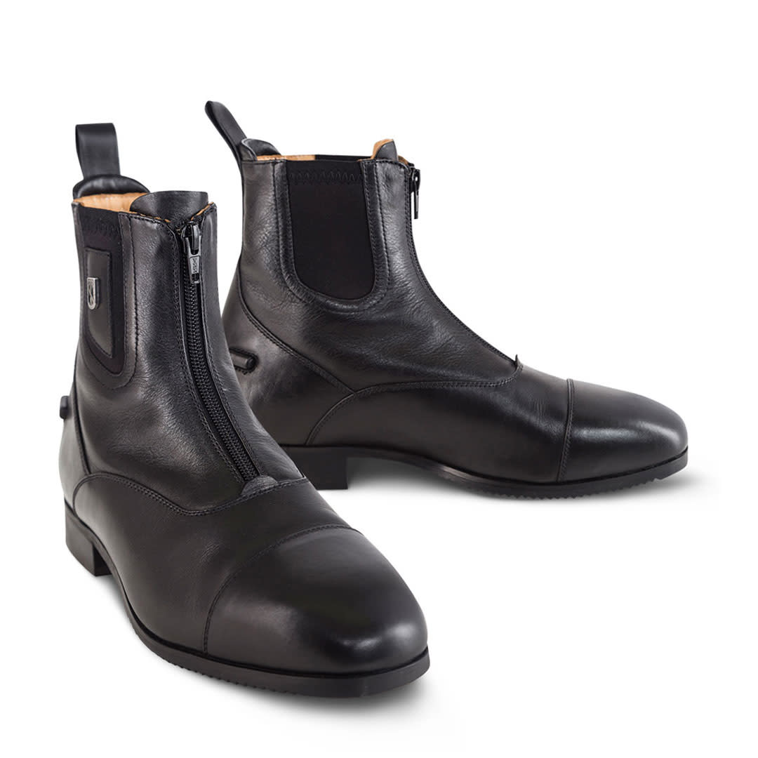 Tredstep Medici II Front Zip Paddock Boot Black Tredstep-M2F