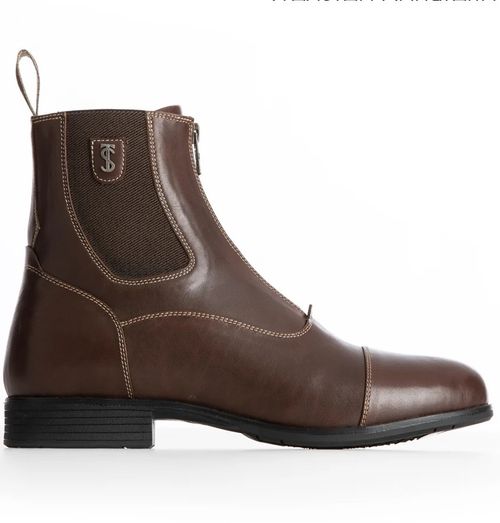 Tredstep Donatello Front Zip Paddock Boot - Brown