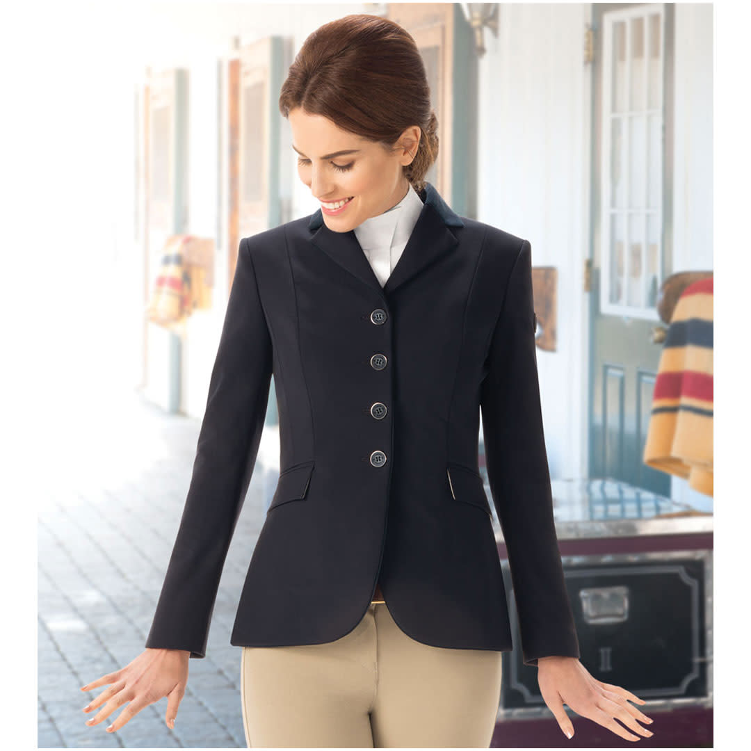 Manteau trench uni Femme - Marine