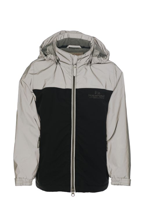 Horseware Kids' Corrib Reflective Jacket - Reflective Grey