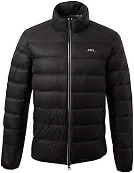Alessandro Albanese Men's Light Down Jacket - Black