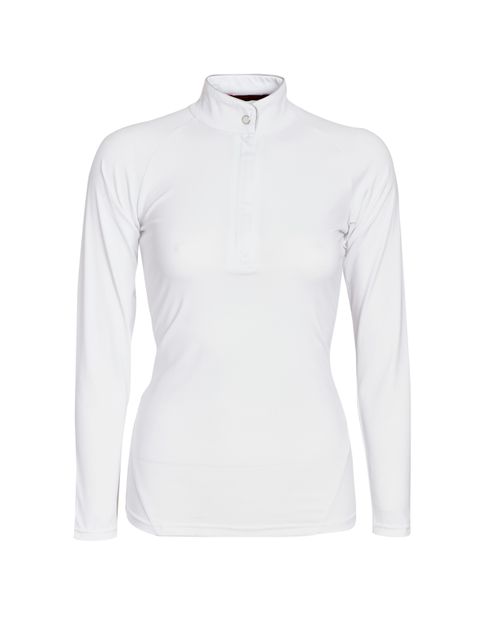 Horseware Women's Sara Long Sleeve Competition Shirt - White