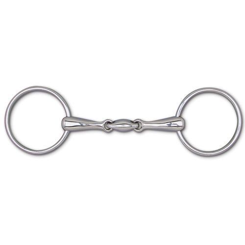 Toklat 18mm 3 piece Loose Ring Snaffle