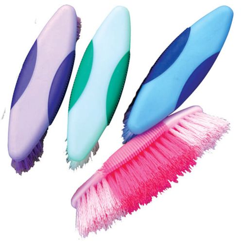 READY TO SHIP: Cavalier Softouch Medium Bristle Dandy Brush - One Size - Pink