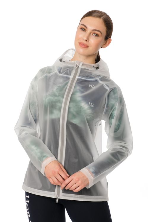 READY TO SHIP: Horseware Transparent Waterproof Rain Jacket - X Large - Clear