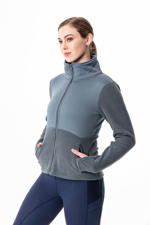 READY TO SHIP: Horseware Women's Farrah Softshell Fleece - XX Small - Pewter
