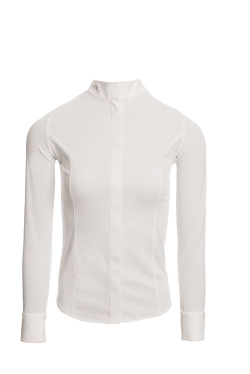 READY TO SHIP: Alessandro Albanese Women's CleanCool Fresh Competition Shirt - Large - White