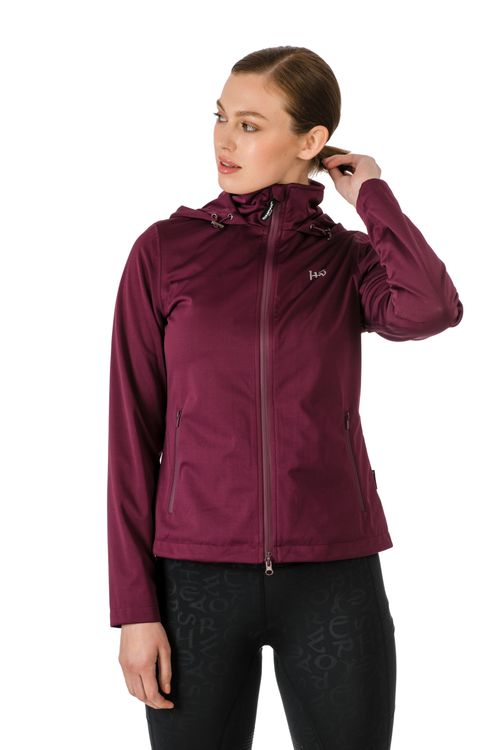 READY TO SHIP: Horseware Women's Ona Softshell Jacket - XX Small - Beetroot Purple