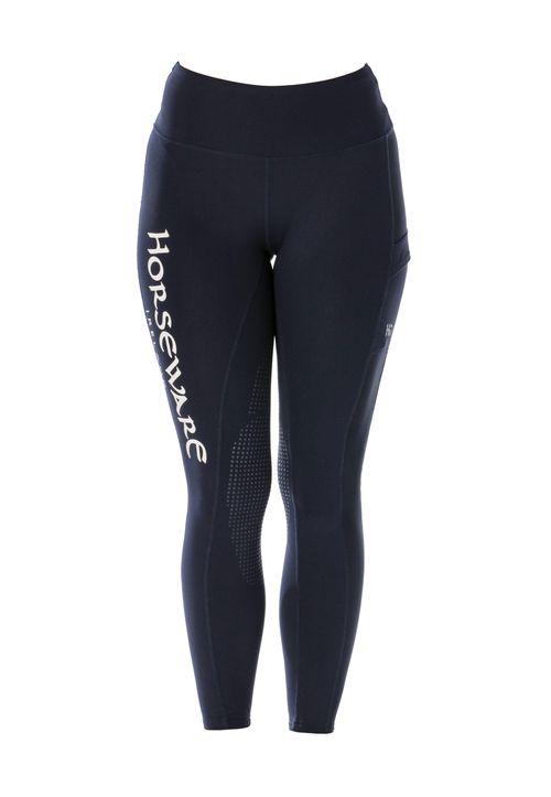 READY TO SHIP: Horseware Women's Signature Riding Tights - Medium - Navy