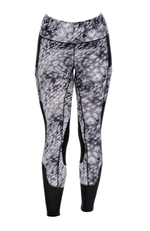 READY TO SHIP: Horseware Women's Knee Patch Riding Tights - X Small - Dapple Print