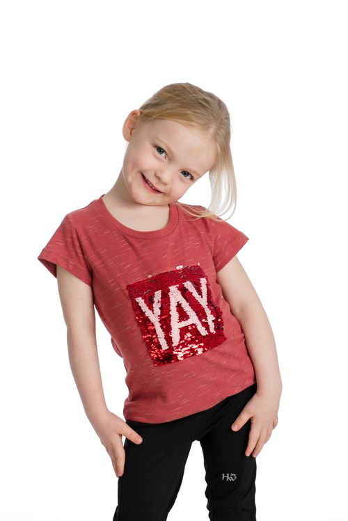 READY TO SHIP: Horseware Kids' Novelty Tee - 5-6 years - Rose