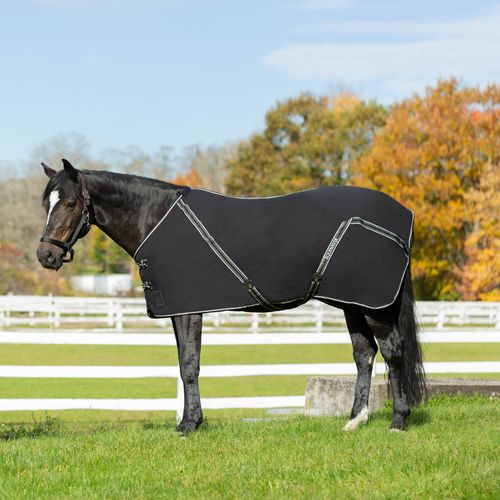 Equinavia Fryd Cotton Stable Sheet - Black