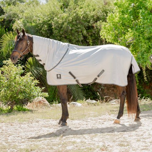 Equinavia Brisk Fly Sheet w/Detachable Neck - Silver Gray