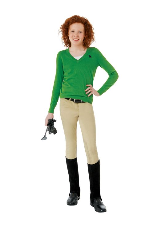 OUTLET: Ovation Kids' Lauren Classic Kneepatch - Small - Neutral Beige