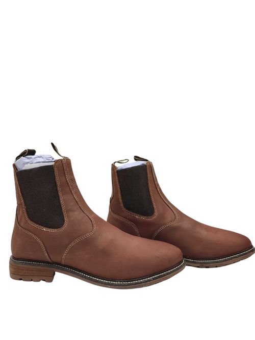 READY TO SHIP: Tredstep Original Spirit Pull On Short Country Boot - 40 - Brown