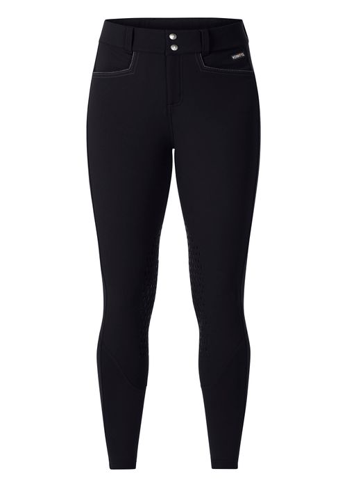 Kerrits Women's K-Flex Knee Patch Breeches - Black