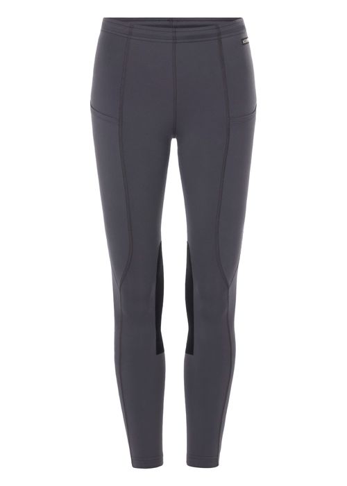 Kerrits Kids' Performance Knee Patch Pocket Tights - Cinder