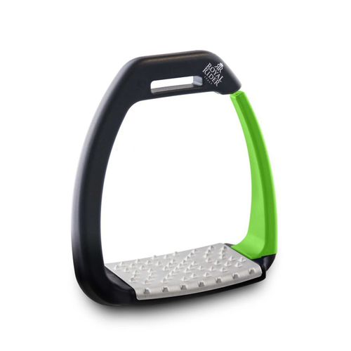 Royal Rider Concept Stirrups - Black/Green