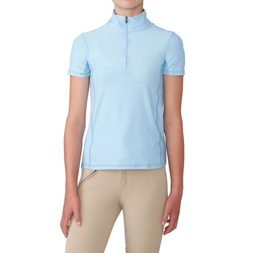 Ovation Kids' Altitude Short Sleeve Sun Shirt - Blue Mist