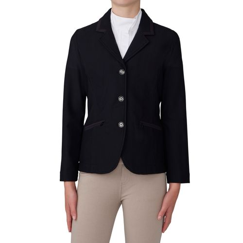 Ovation Kids' AirFlex Three Button Show Coat - Black