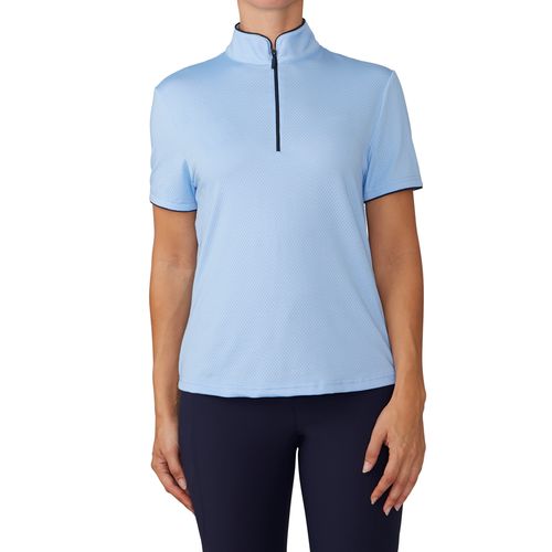 Ovation Women's Signature AirFlex Short Sleeve Sport Shirt - Blue Mist