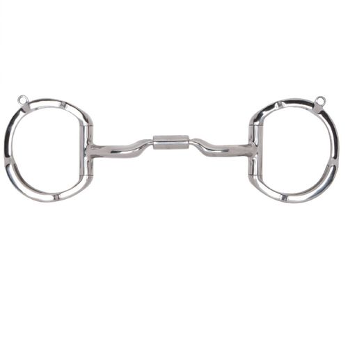 Myler Eggbutt w/Hooks Low Port Comfort Snaffle MB 04
