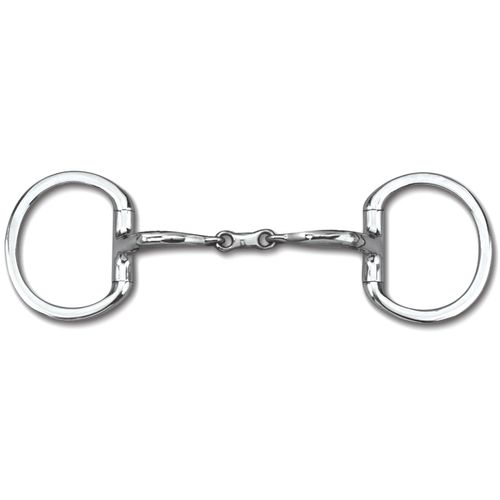 Myler Eggbutt no Hooks French Link Snaffle MB 10