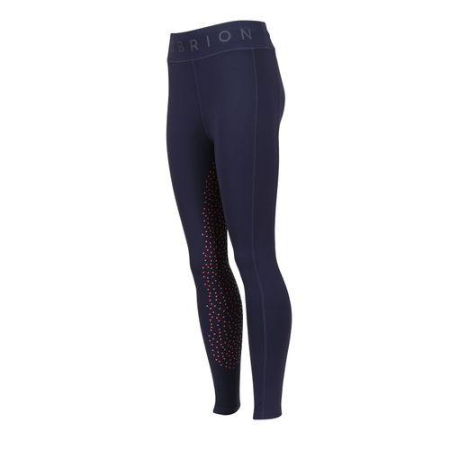 Shires Aubrion Kids' Non-Stop Riding Tights - Navy