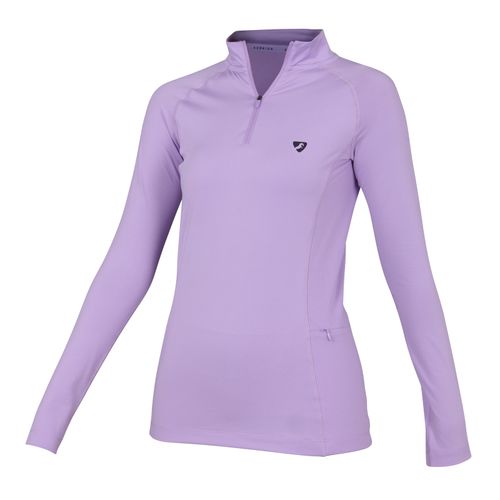 Shires Aubrion Women's Revive Long Sleeve Base Layer Sun Shirt - Lavender