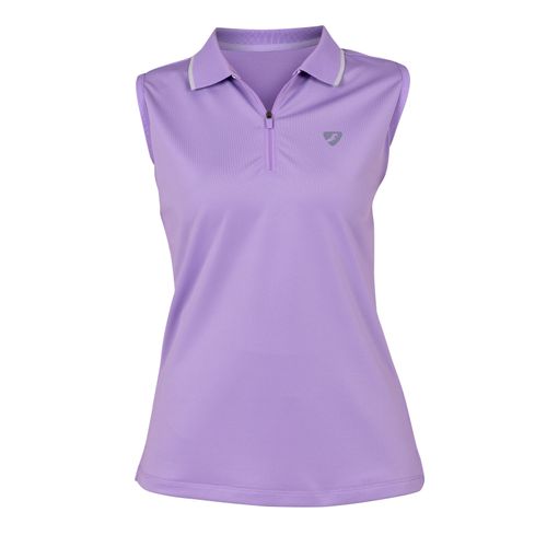 Shires Aubrion Women's Poise Sleeveless Tech Polo - Lavender