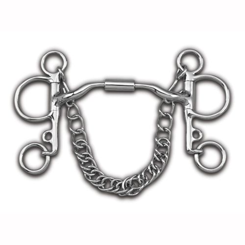 Myler Pelham Low Port Comfort Snaffle MB 04