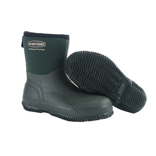 Mudruckers Waterproof Mid Boot - Green