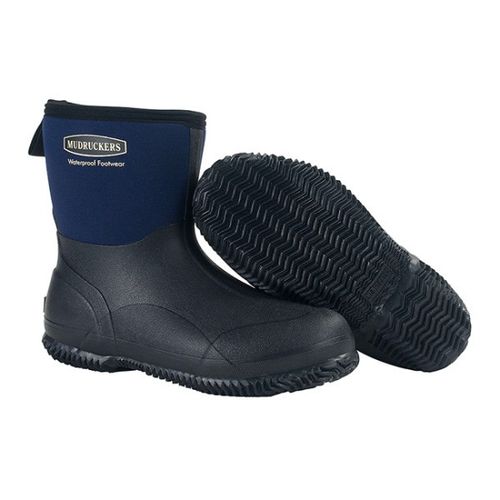 Mudruckers Waterproof Mid Boot - Navy