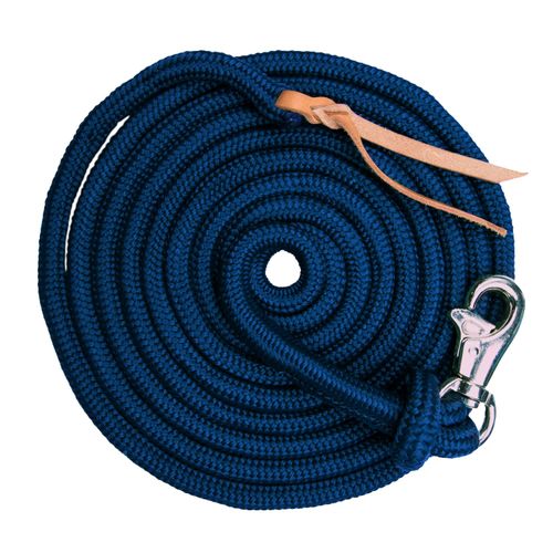 Kensington 10ft Solid Color Clinician Training Lead - Navy/Satin Nickle