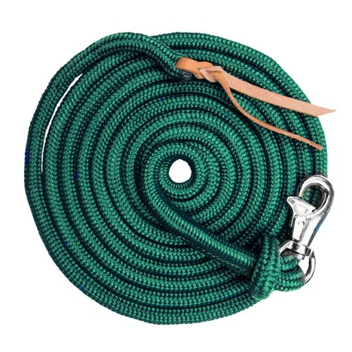 Kensington 10ft Solid Color Clinician Training Lead - Hunter/Satin Nickle