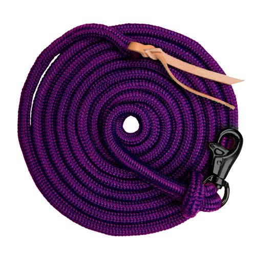 Kensington 10ft Solid Color Clinician Training Lead - Purple/Black Nickle