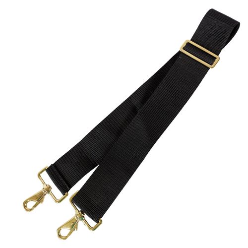 Kensington Replacement Criss Cross Belly Strap - Black/Goldtone