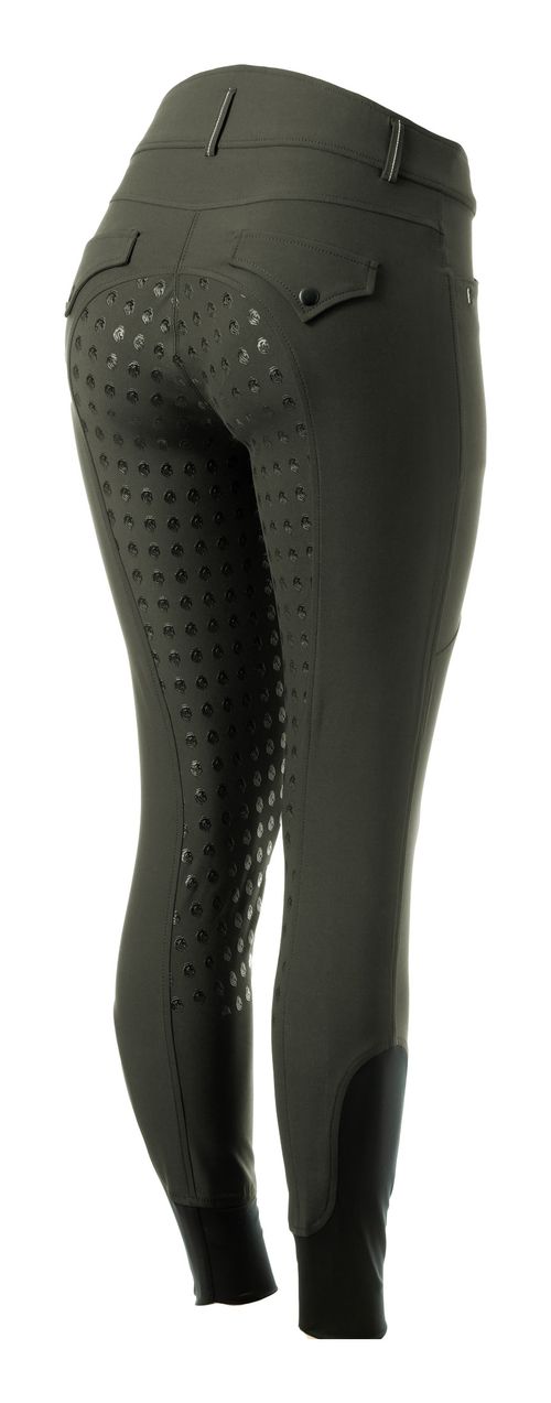 Equinavia Women's Annika Womens Silicone Full Seat Breeches - Ultimate Grey