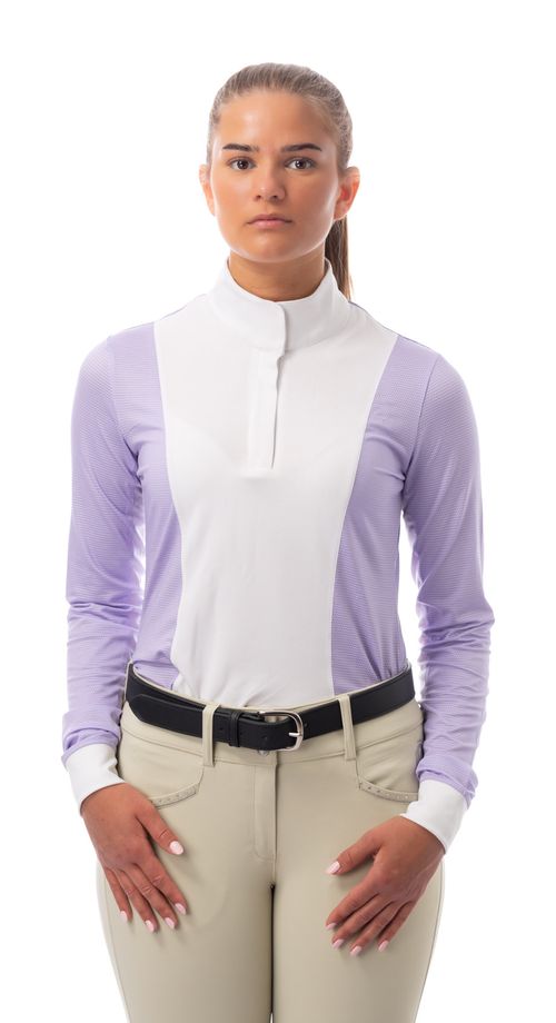 Equinavia Women's Martha Long Sleeved Show Shirt - Lavender