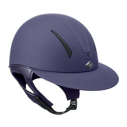 IRH F1 Wide Brim Helmet - Matte Navy/Matte Navy