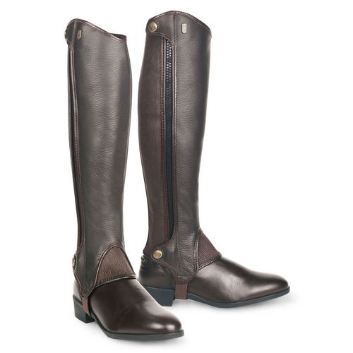 OVERSTOCK: Tredstep Deluxe Half Chaps - 14/18 - Brown