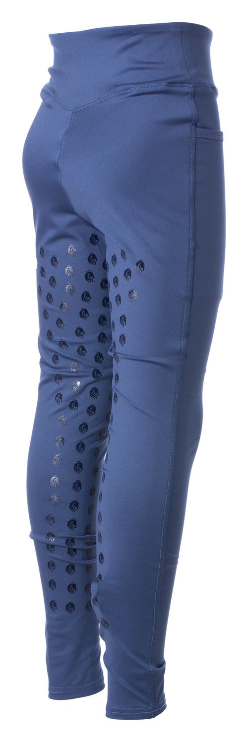 Equinavia Kids' Ronja Full Grip Tights - French Blue