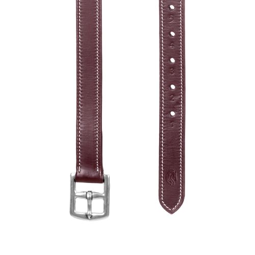 Equinavia Valkyrie Covered Stirrup Leathers - Oakbark Brown