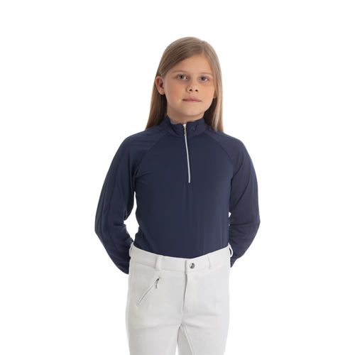 Equinavia Kids' Alma NordicAir Long Sleeve Sun Shirt - Navy