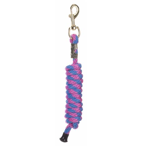 Equinavia Stella Poly Snap Lead Rope - Light Blue/Pink