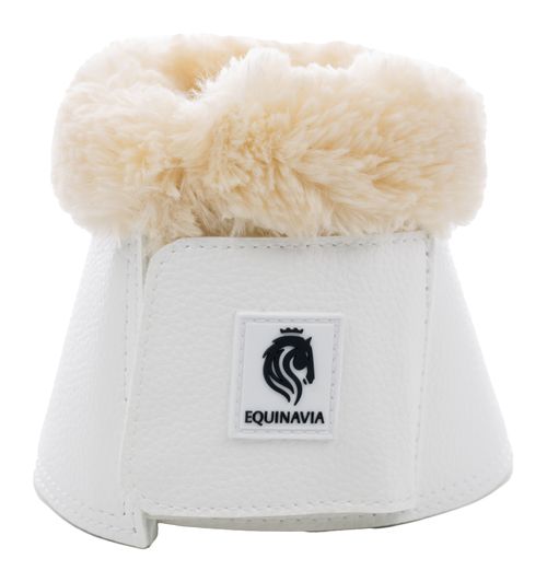 Equinavia Ty Ultra Fleece Overreach Boots - White